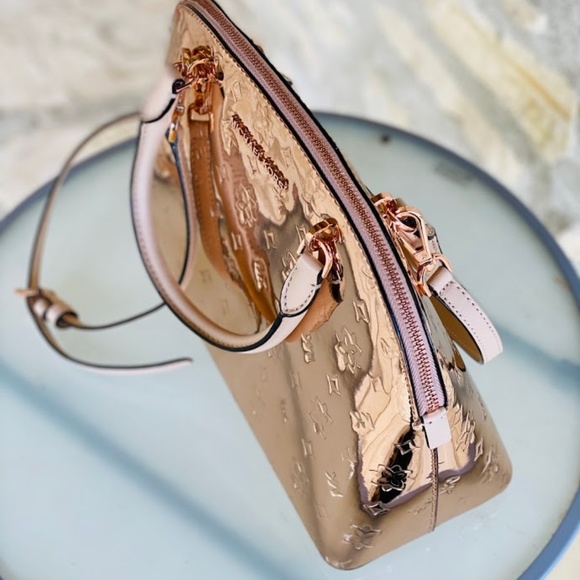 NWT MICHAEL KORS LARGE DOME EMMY SIG SATCHEL - Picture 6 of 8